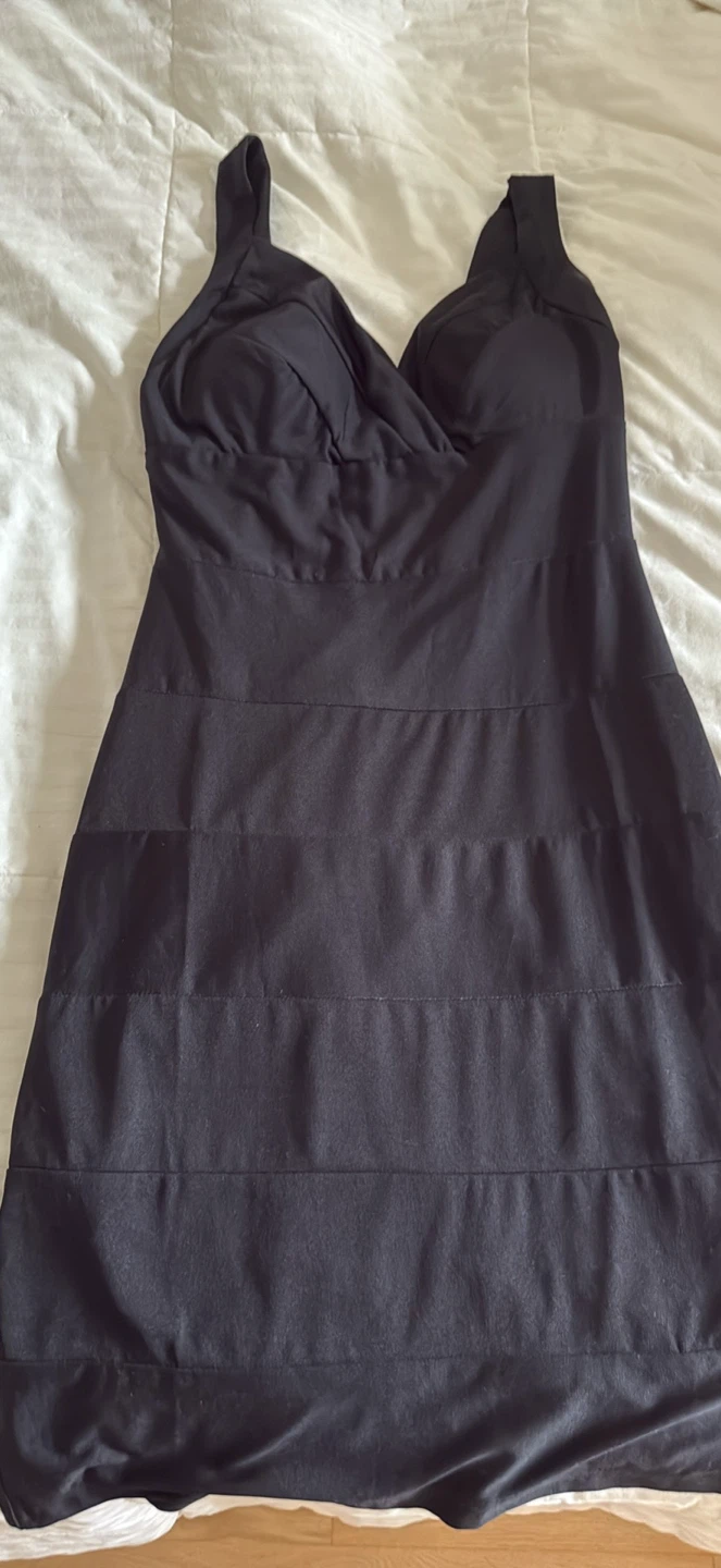 Eunique Black Sleeveless V  Dress - photo 2