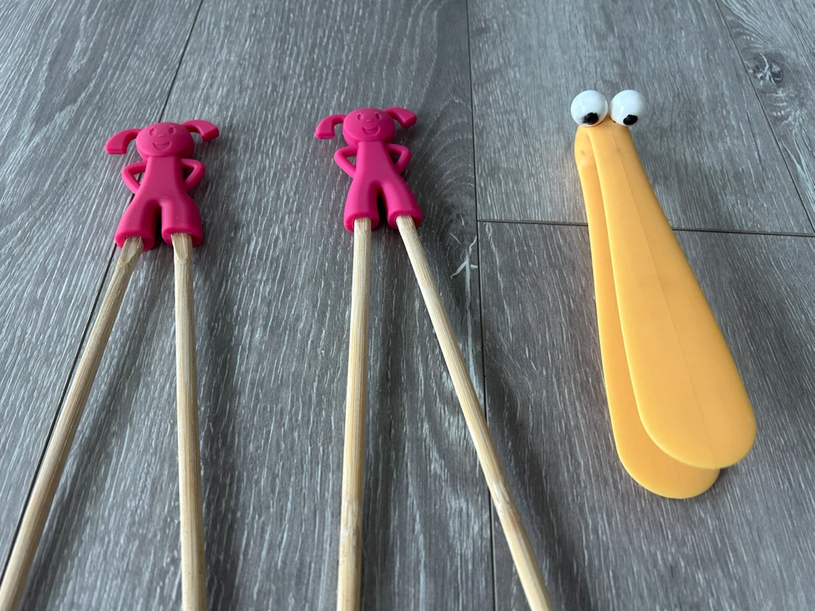 Kids Learning Chopsticks and Food Tong Set - photo 2