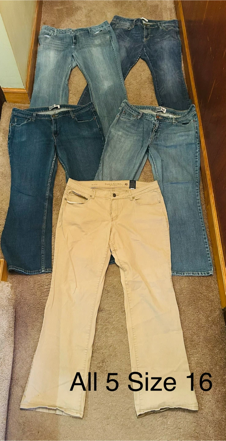 5 Jeans Size 16