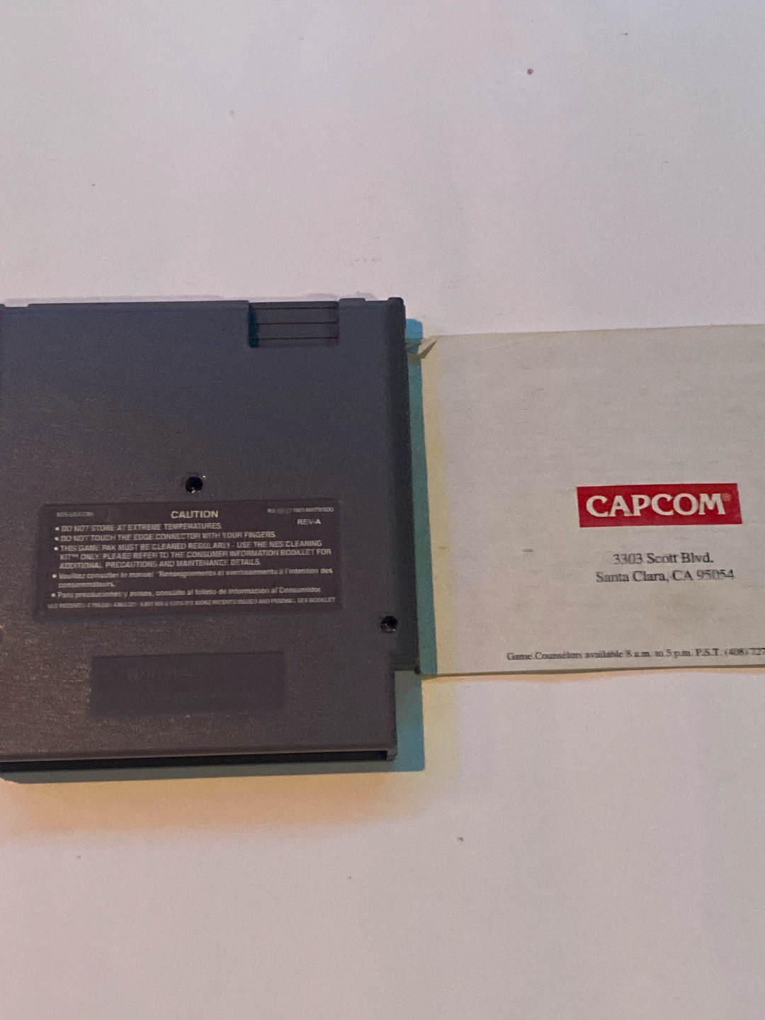 Nes - Megaman 5/manual - authentic - photo 2