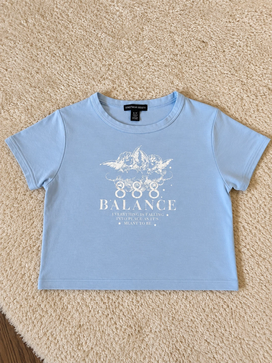 Streetwear Society Blue Graphic T-Shirt