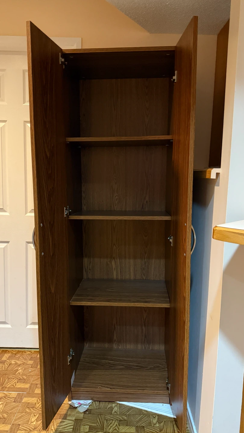 Tall Wooden Storage Cabinet/Pantry - photo 2