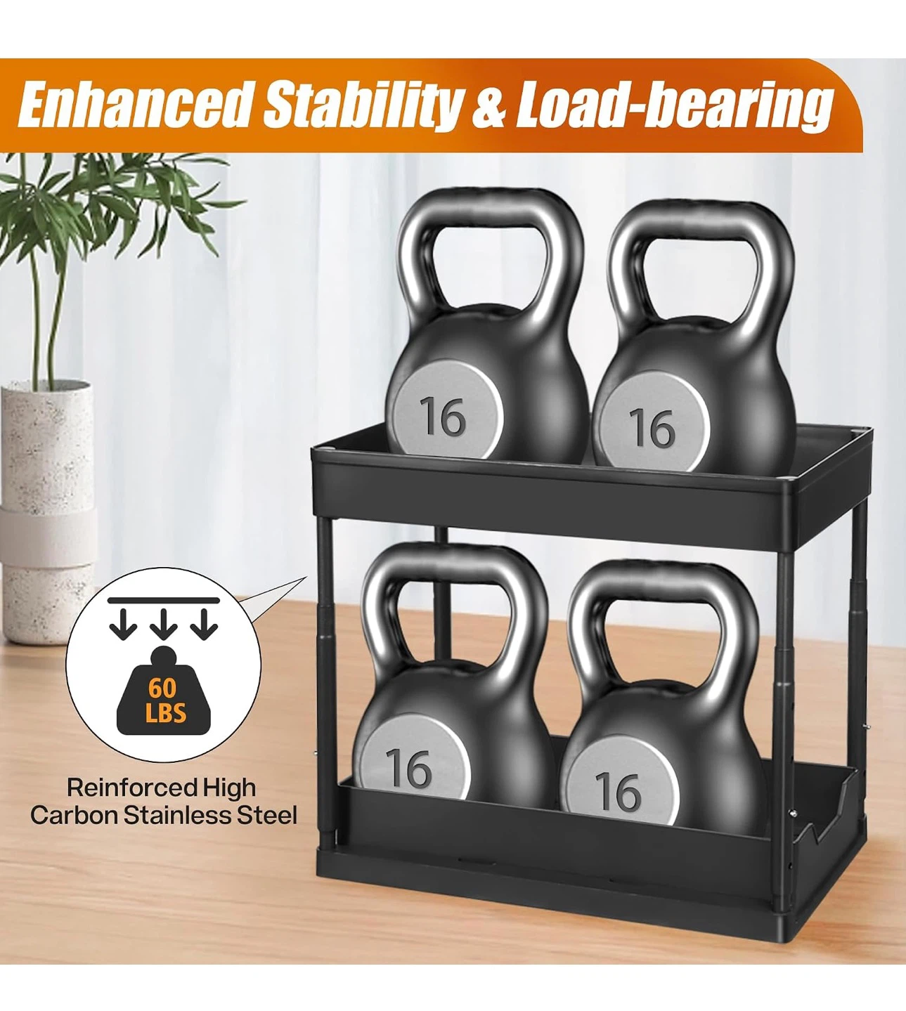 Cabinet storage-Under the sink storage-2 sets - photo 4