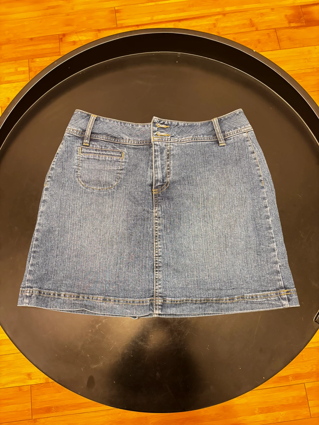 St. John's Bay Denim Skort