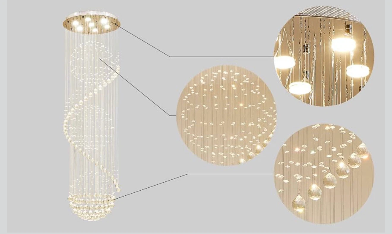 AGV LIGHTING CH009 K9 Crystal Chandelier - photo 3