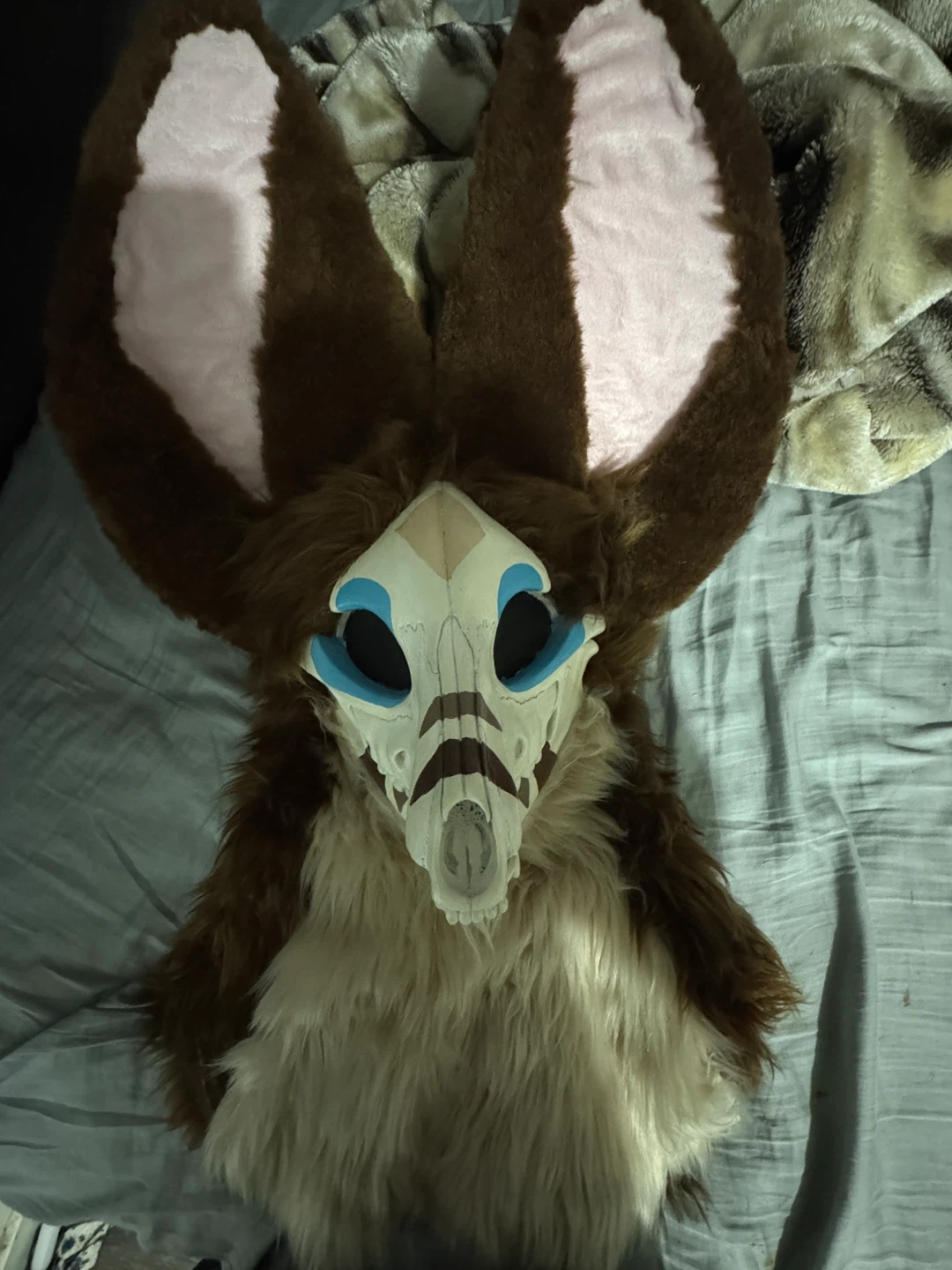 Custom Skull Mask Furry Costume