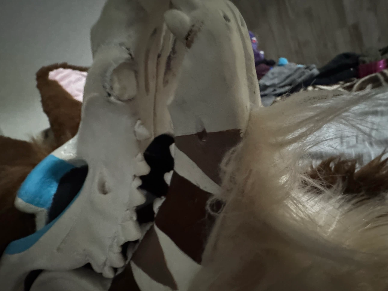 Custom Skull Mask Furry Costume - photo 3