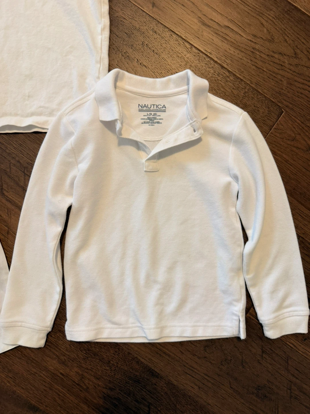 $5 for all!! White Boys Shirts / Uniform Shirts (Size 6/7) - photo 4
