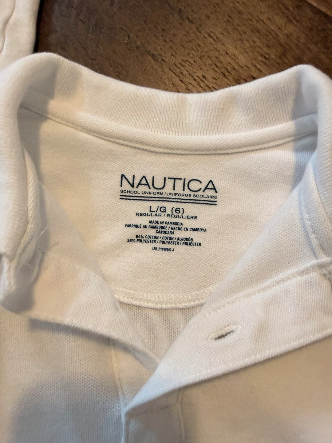 $5 for all!! White Boys Shirts / Uniform Shirts (Size 6/7) - photo 5