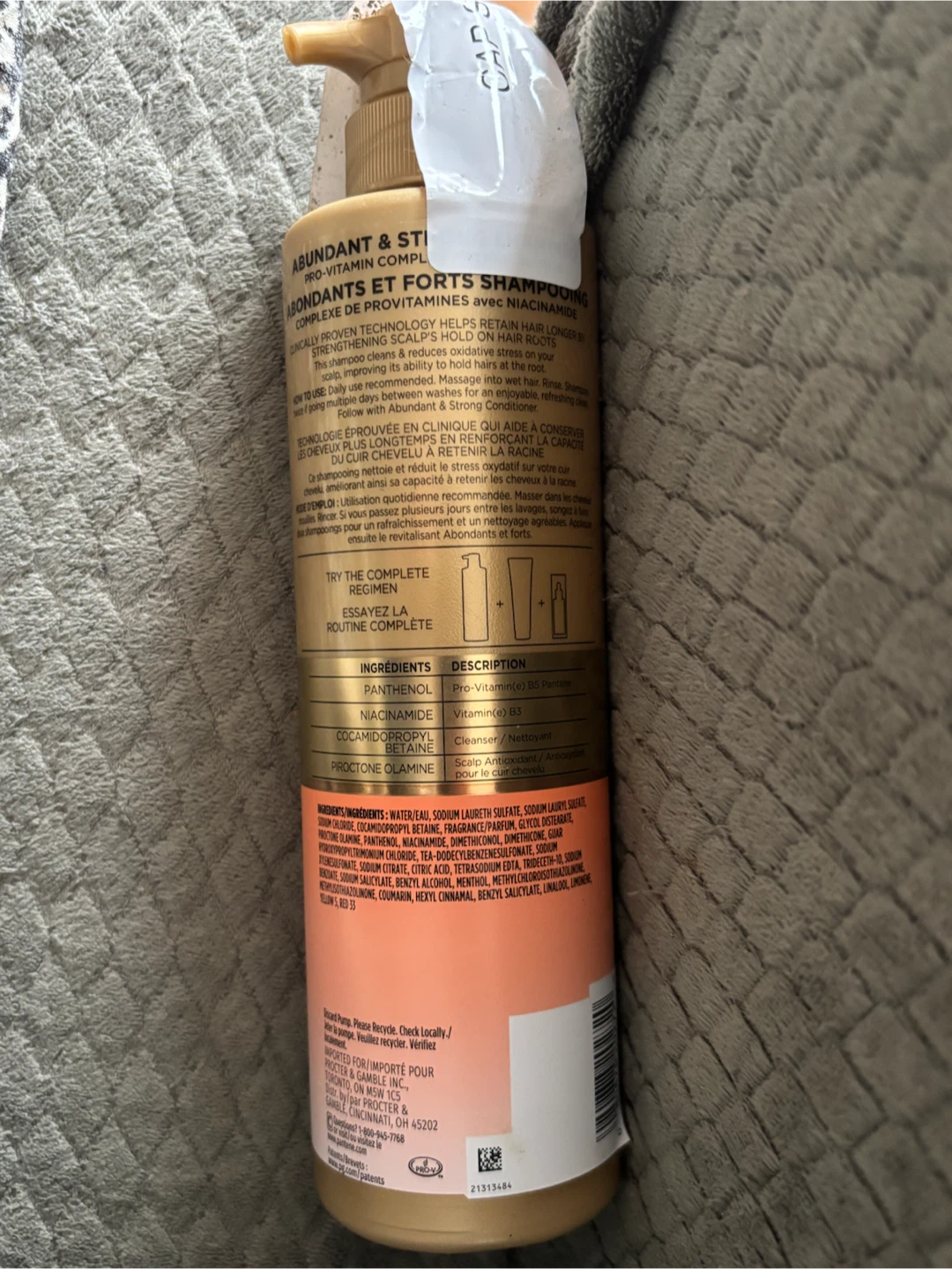 Pantene Pro-V Miracles Abundant & Strong Shampoo 400 mL - photo 2