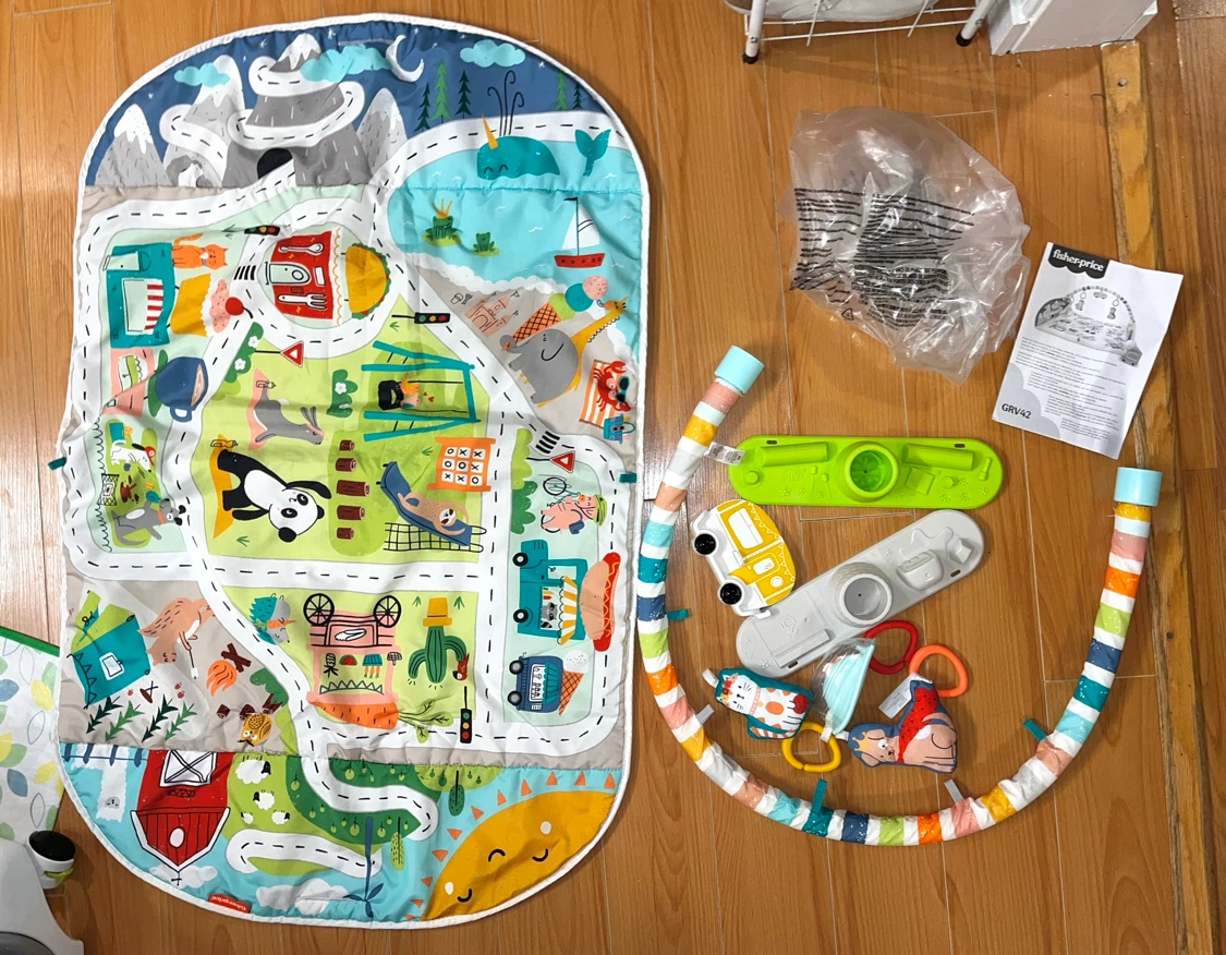 Fisher-Price Activity City Gym to Jumbo Play Mat