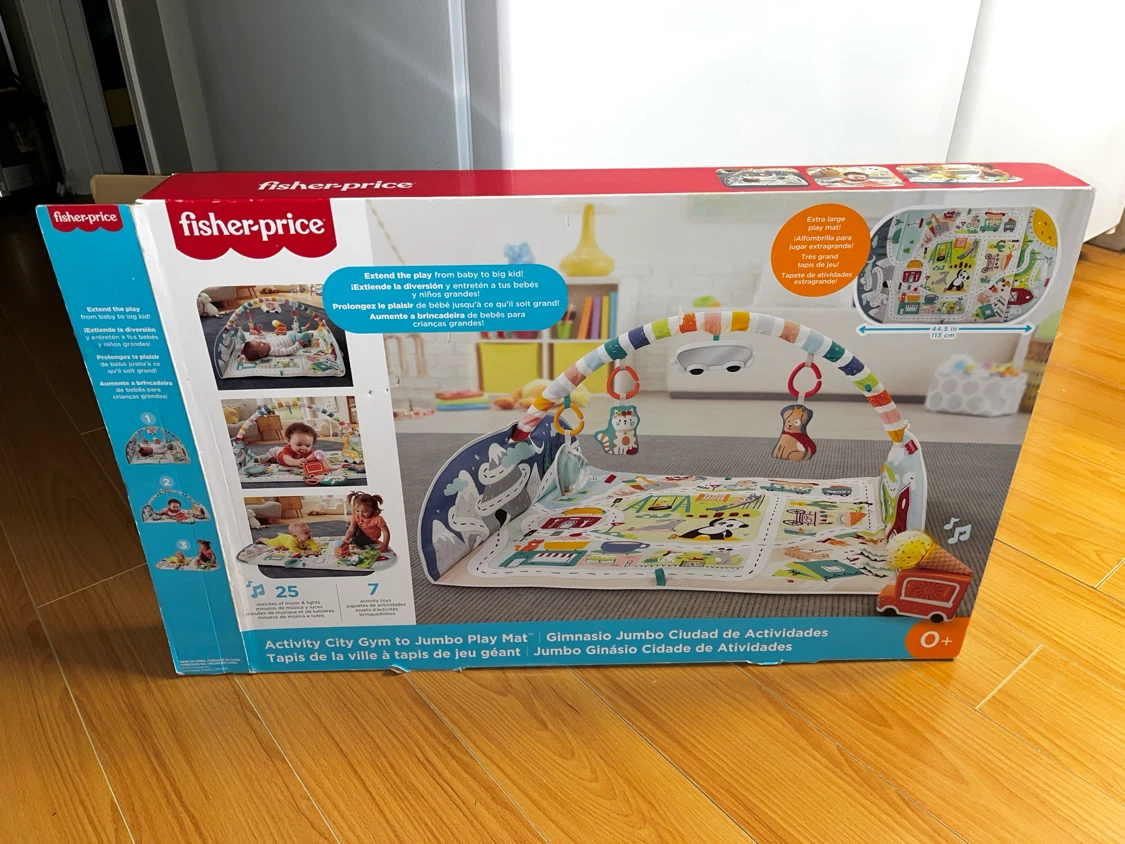 Fisher-Price Activity City Gym to Jumbo Play Mat - photo 2