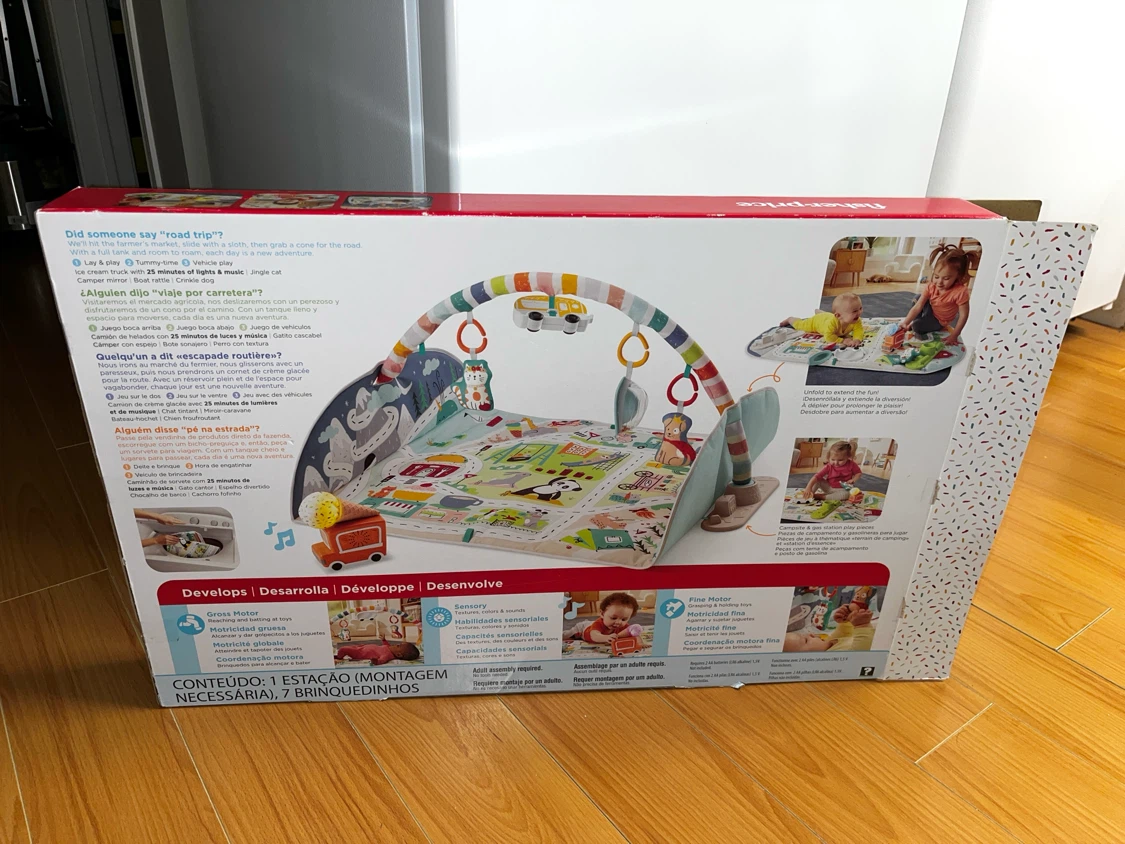 Fisher-Price Activity City Gym to Jumbo Play Mat - photo 3