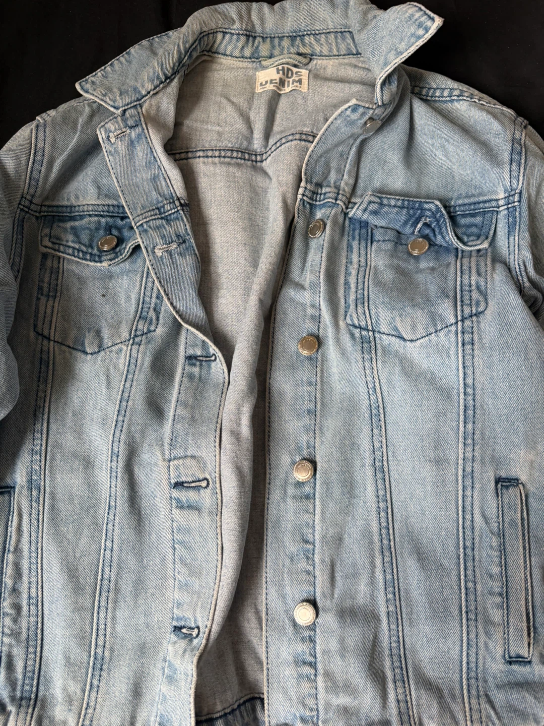 HDS Denim Oversize Jacket - Size S - photo 2