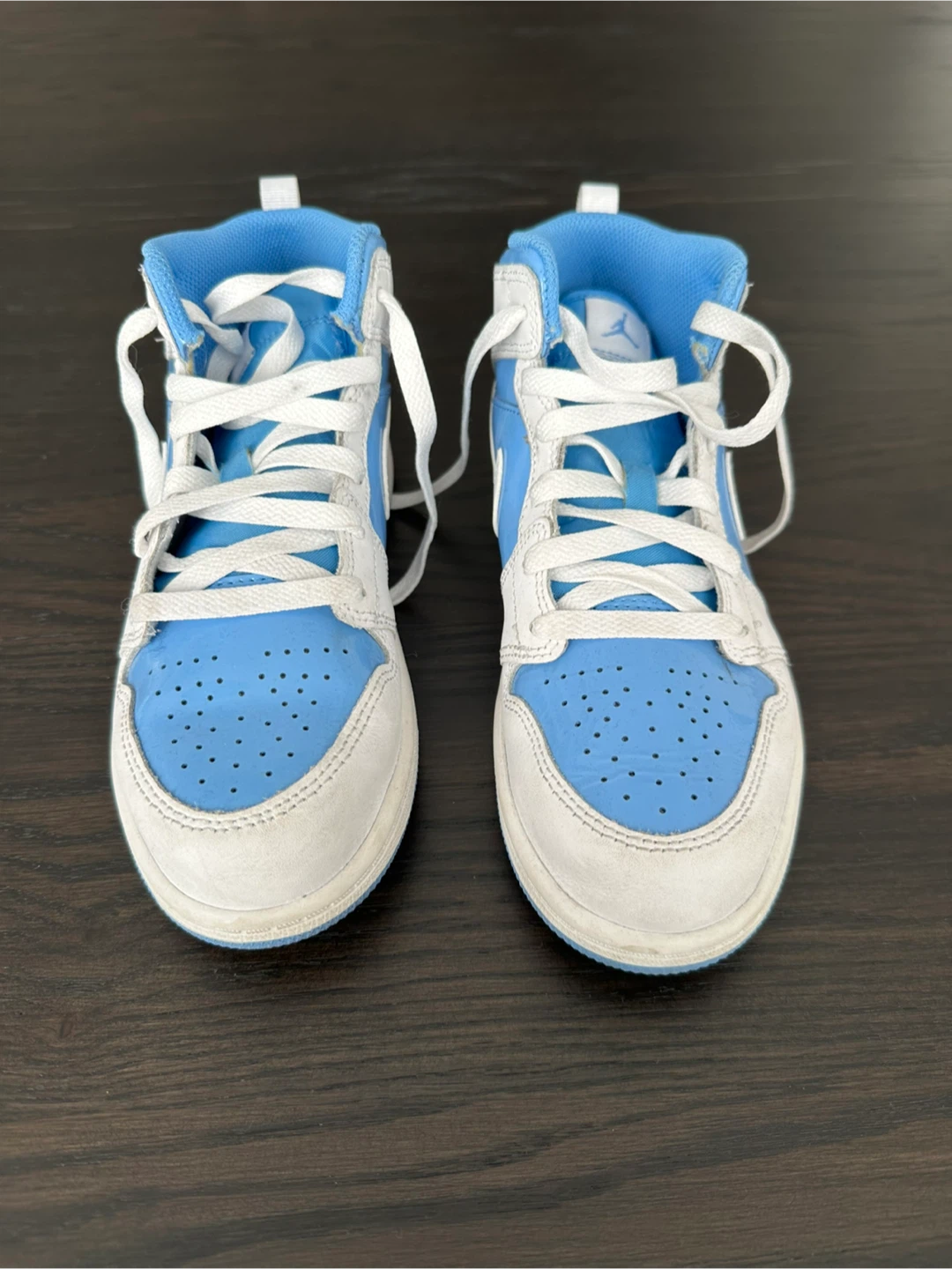 Nike Air Jordan 1 Mid UNC Kids Size 3Y