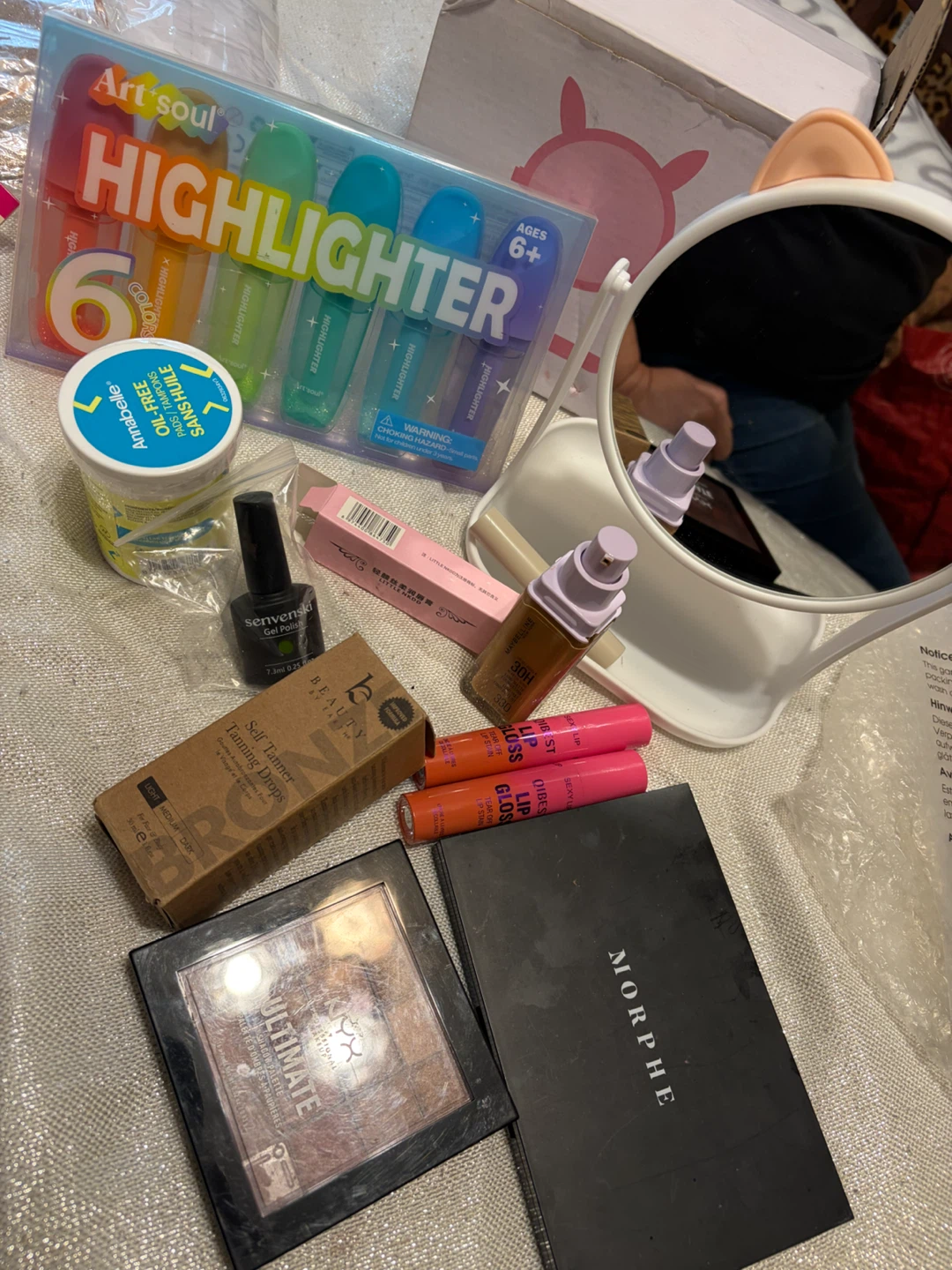 Morphe Face Palette Lipstick 1$