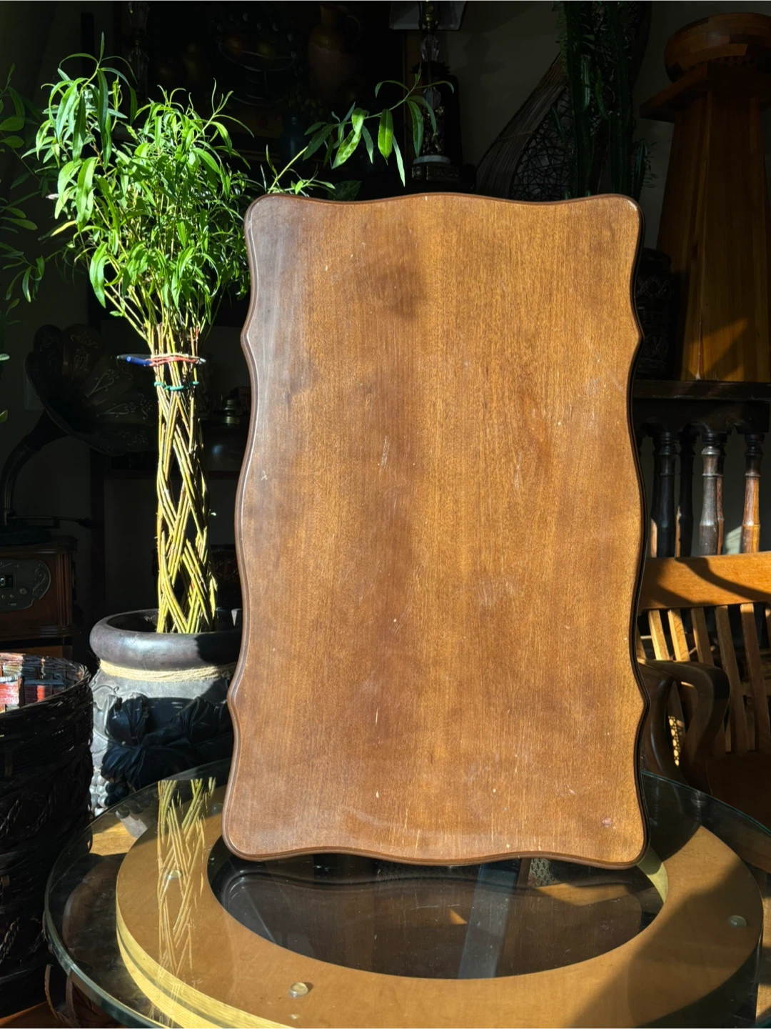 Small Wooden Side Table French style / vintage - photo 2
