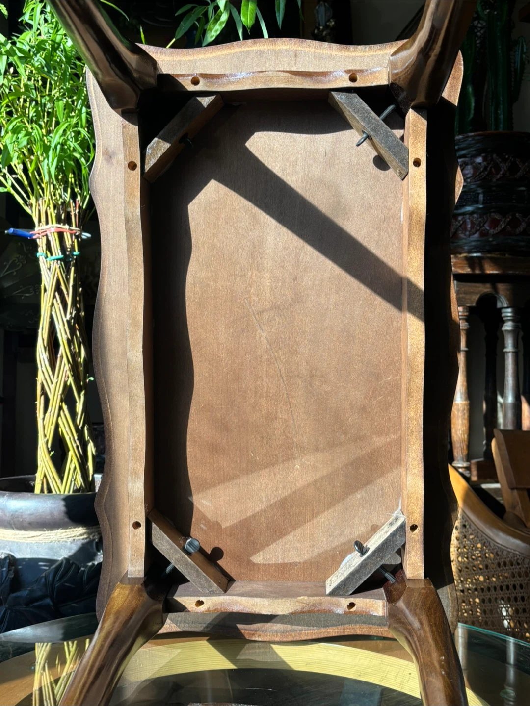 Small Wooden Side Table French style / vintage - photo 5