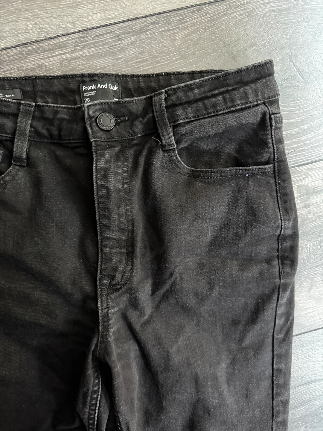Frank and Oak Kim Slim Fit Jeans - Size 28