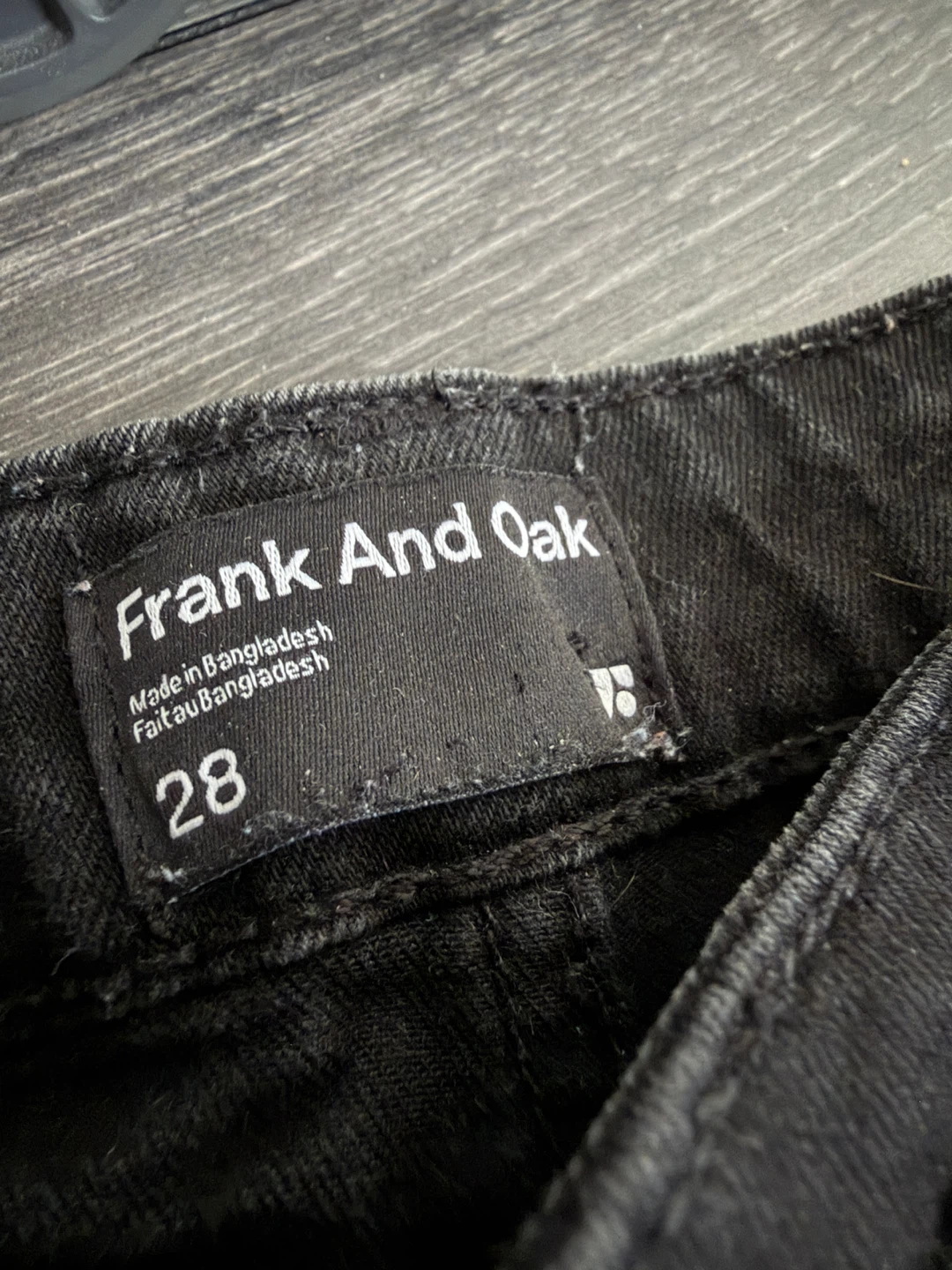 Frank and Oak Kim Slim Fit Jeans - Size 28 - photo 3