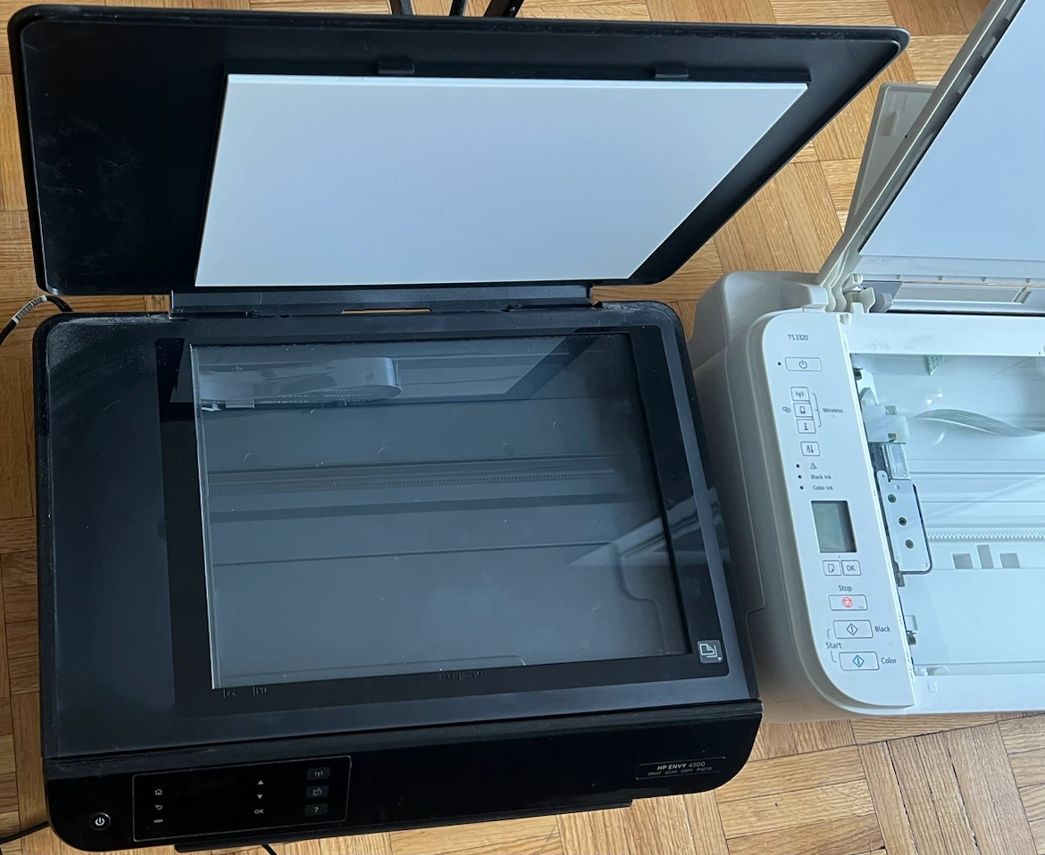 HP Envy 4500 and Canon PIXMA TS3320 Printers - photo 2