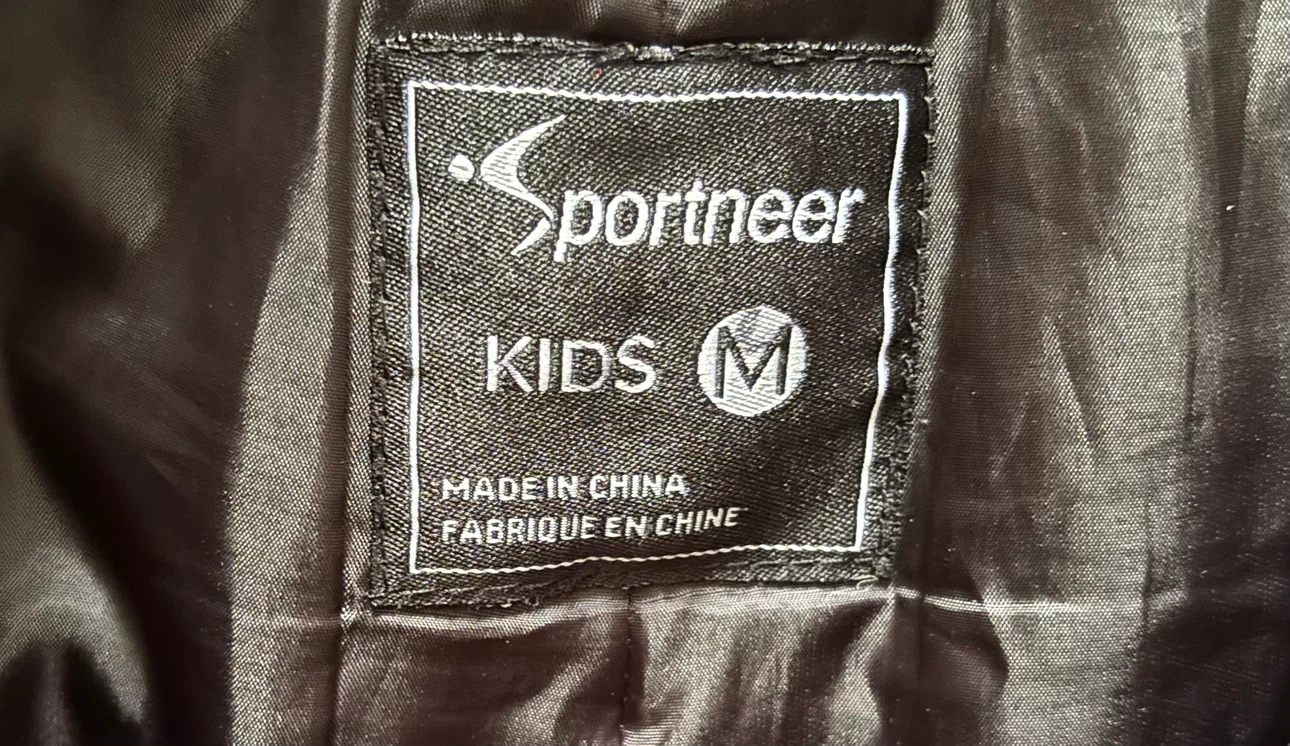 Sportneer Kids (medium) black snow pants - photo 2