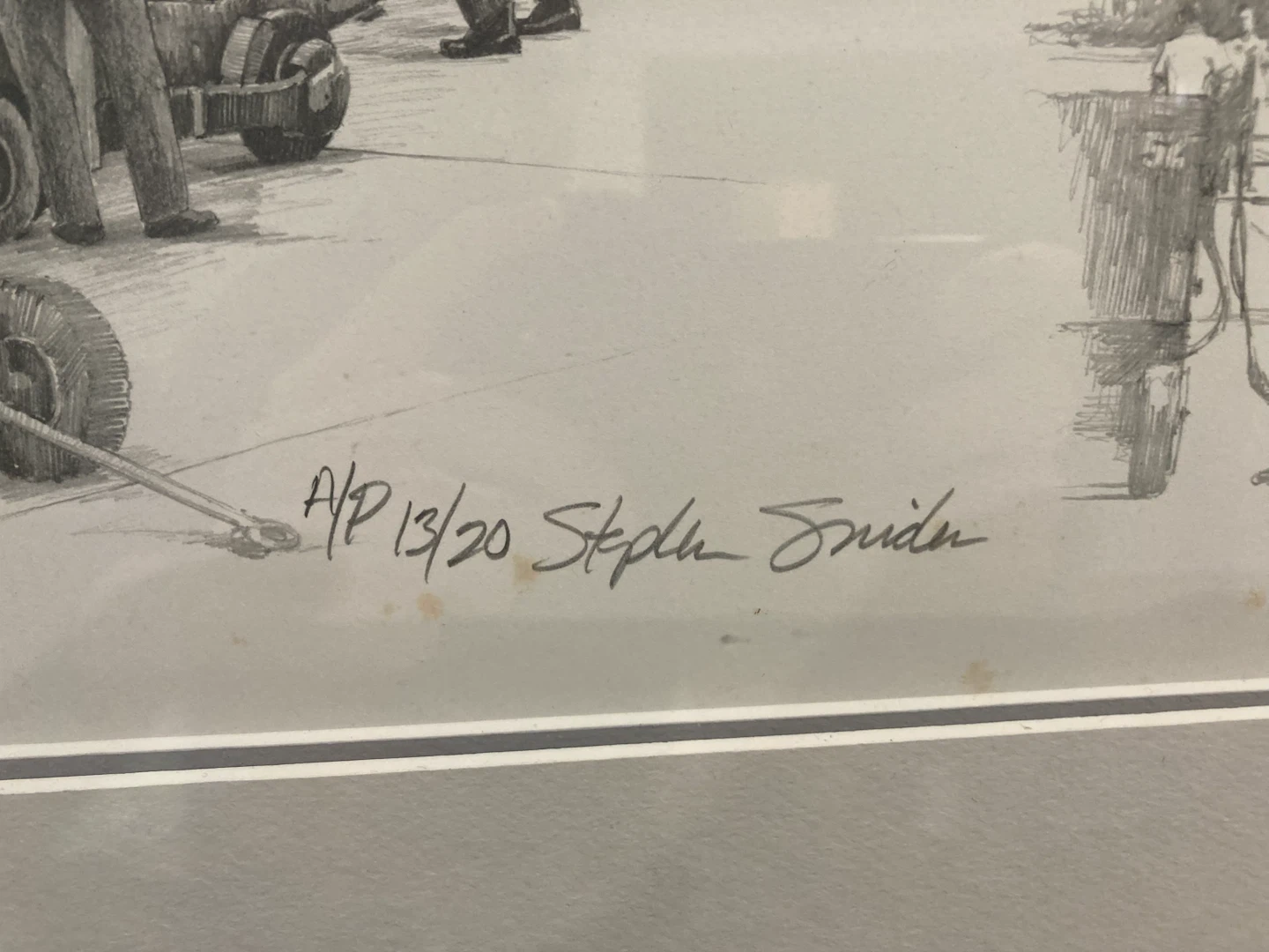 Stephen Snider 425 Squadron Artist Proof Print - photo 3