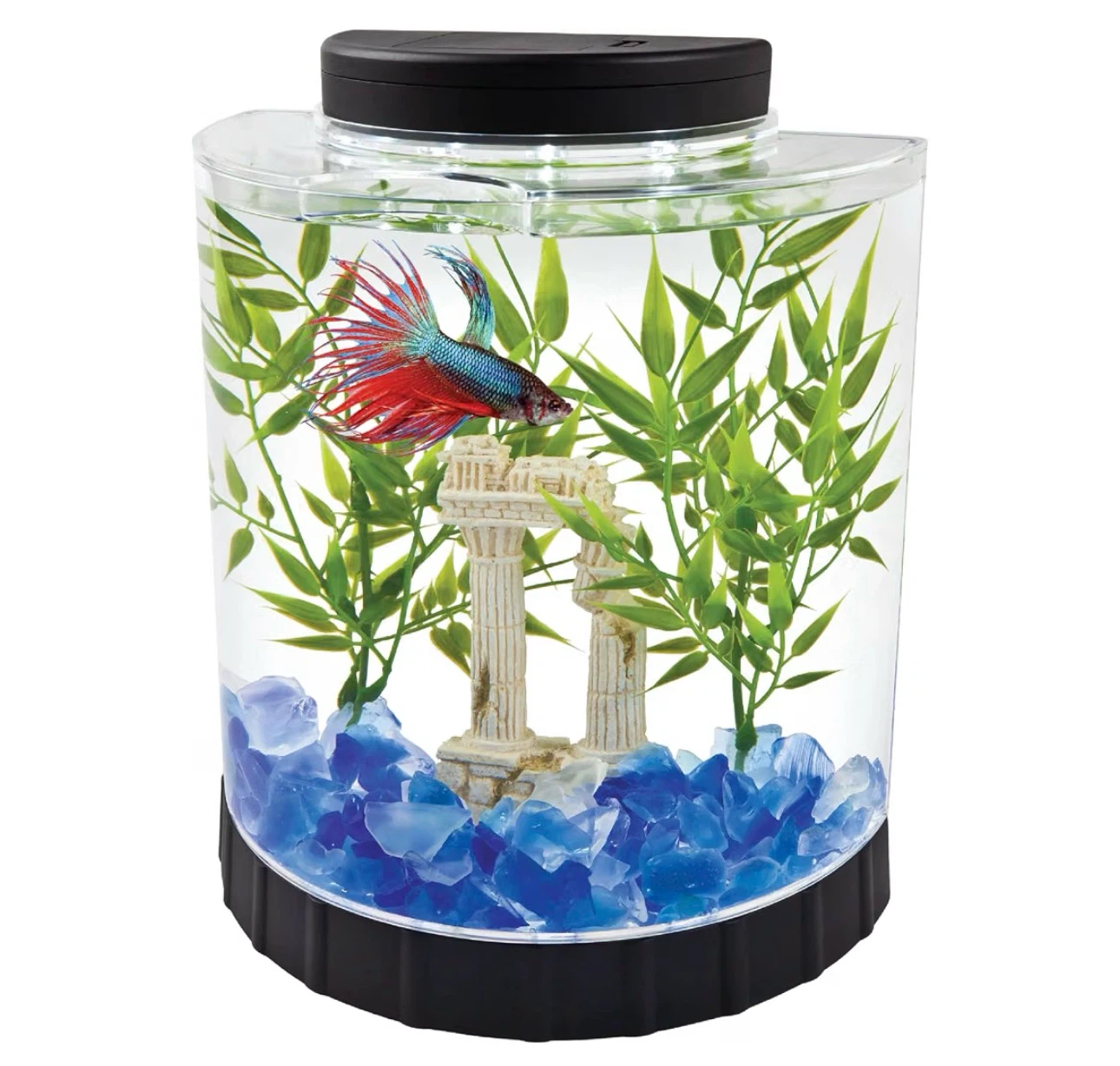 Tetra 1.1 Gallon LED Half Moon Tank - photo 5