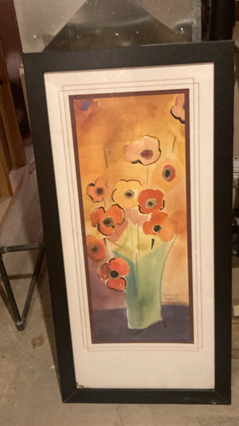 Morning Poppies Framed Print