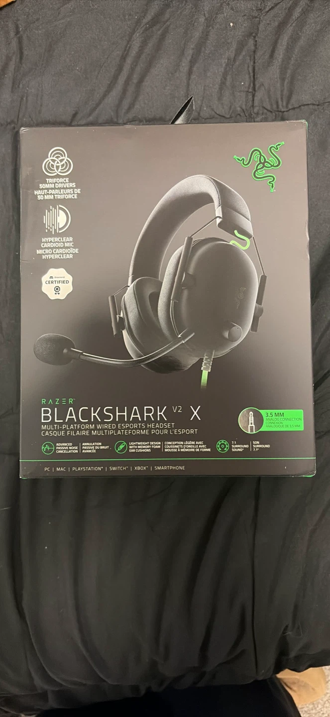 Razer BlackShark V2 X Wired Esports Headset
