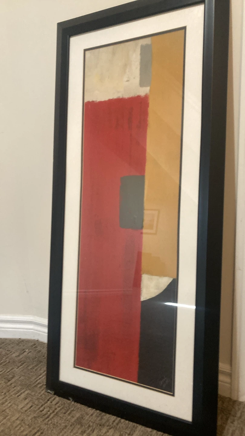 Lane Smith Abstract Framed Art
