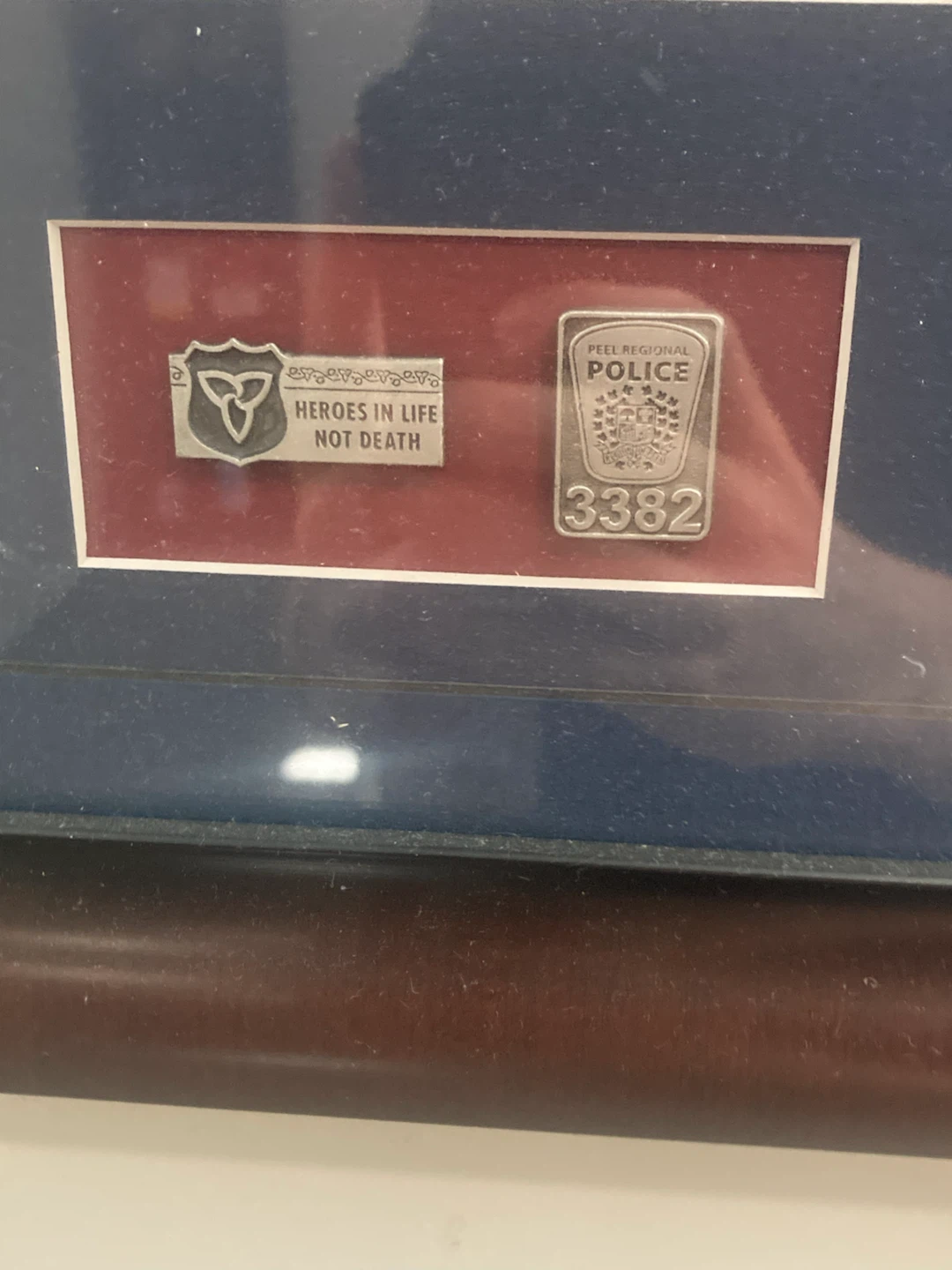 Peel Regional Police Framed Commemorative Photo - photo 2