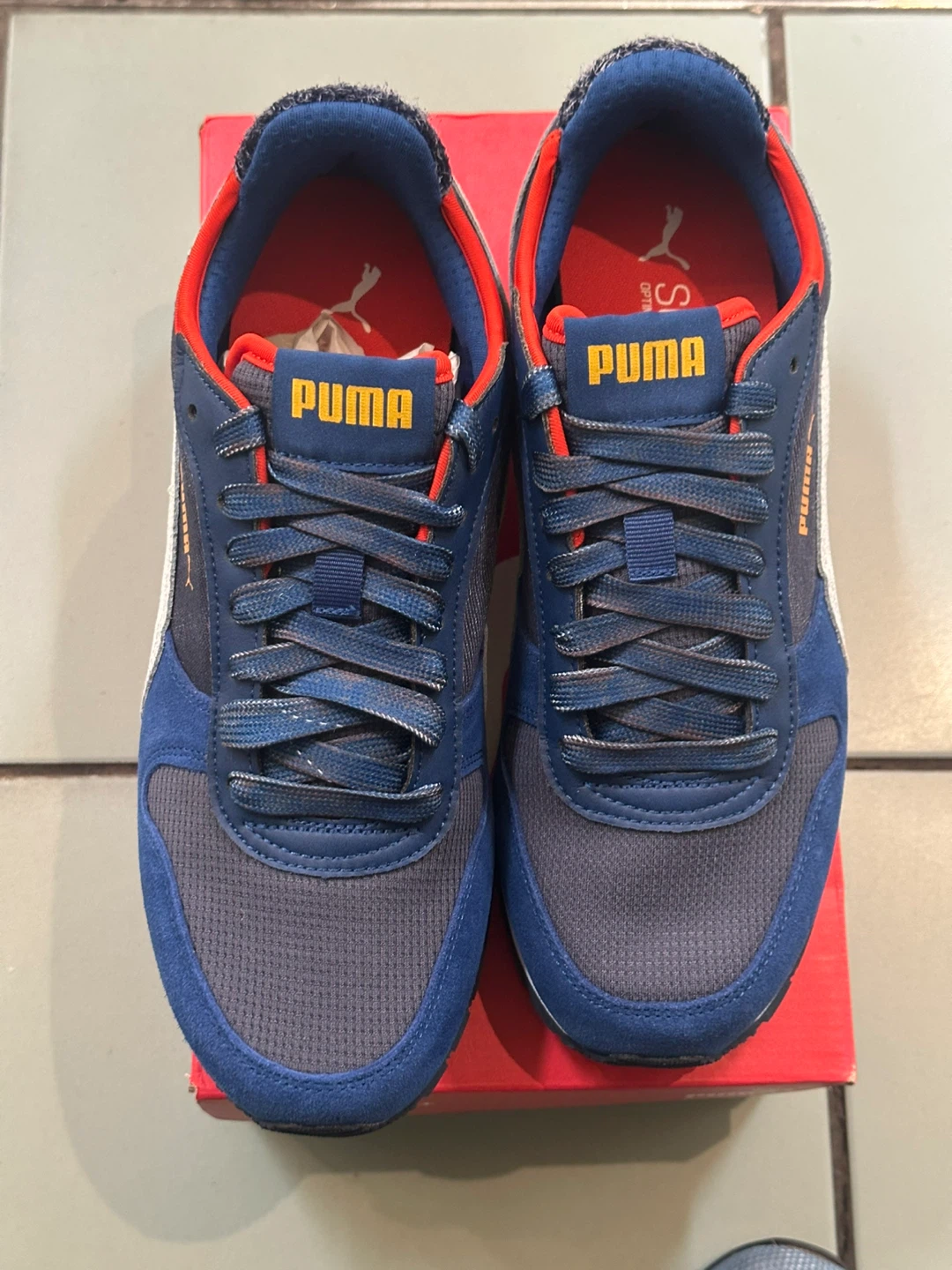 Puma Sneakers Blue and Grey size 8 - photo 3