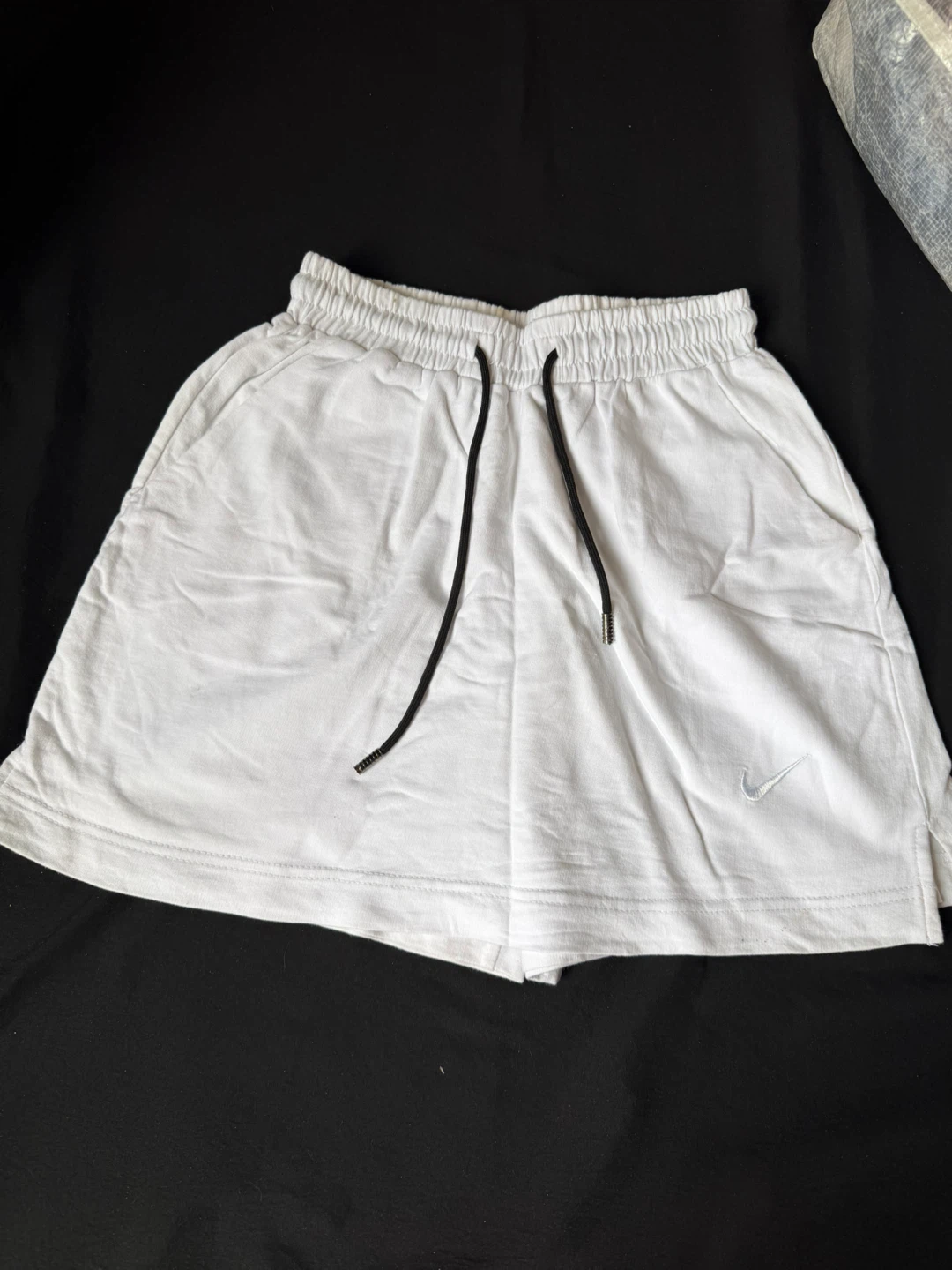 Nike white shorts