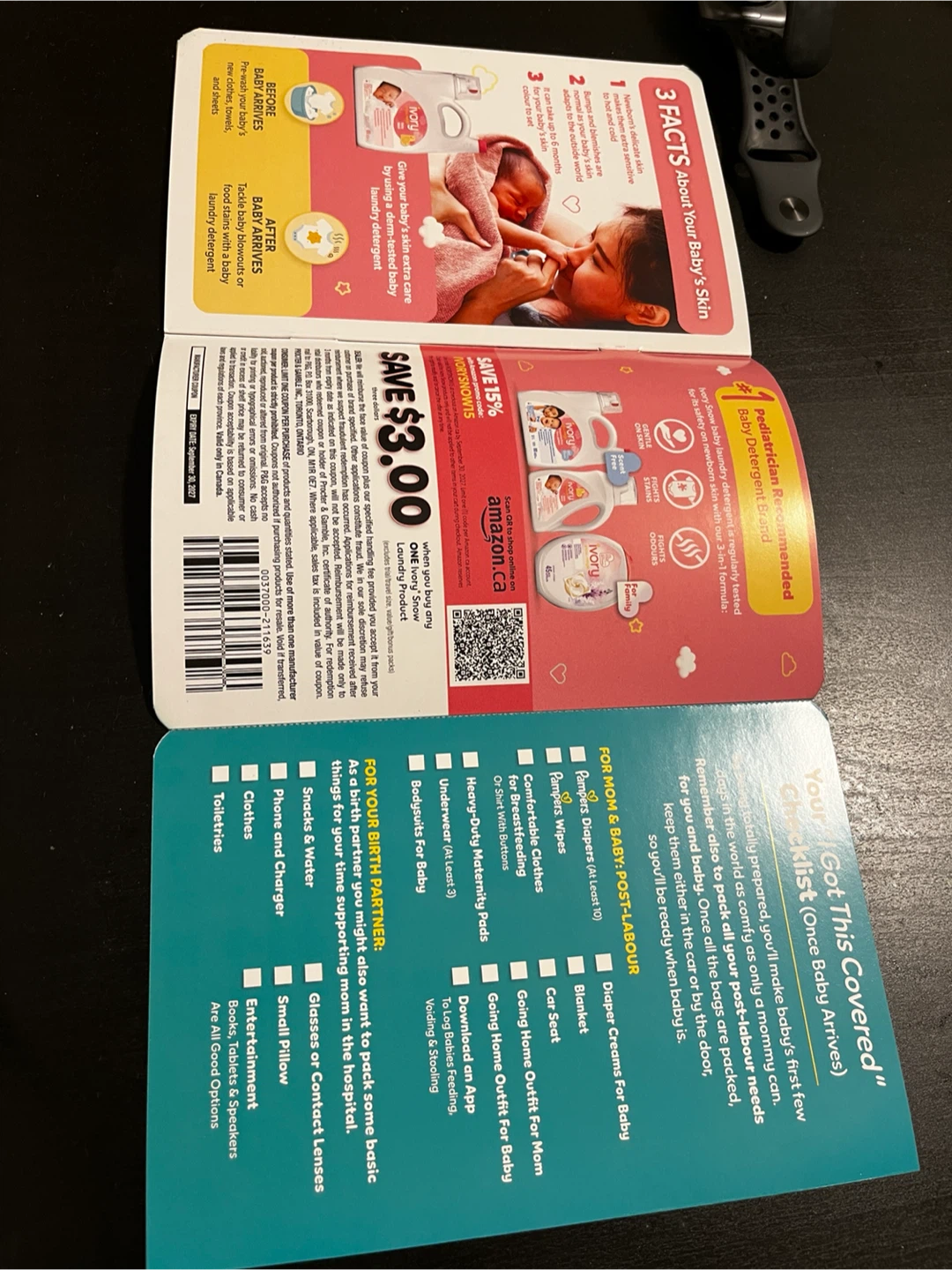 Pampers Resource Booklet with Coupons - photo 3