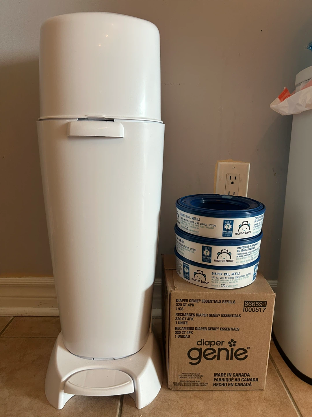 Playtex Baby Diaper Genie with Mama Bear Refills - photo 2