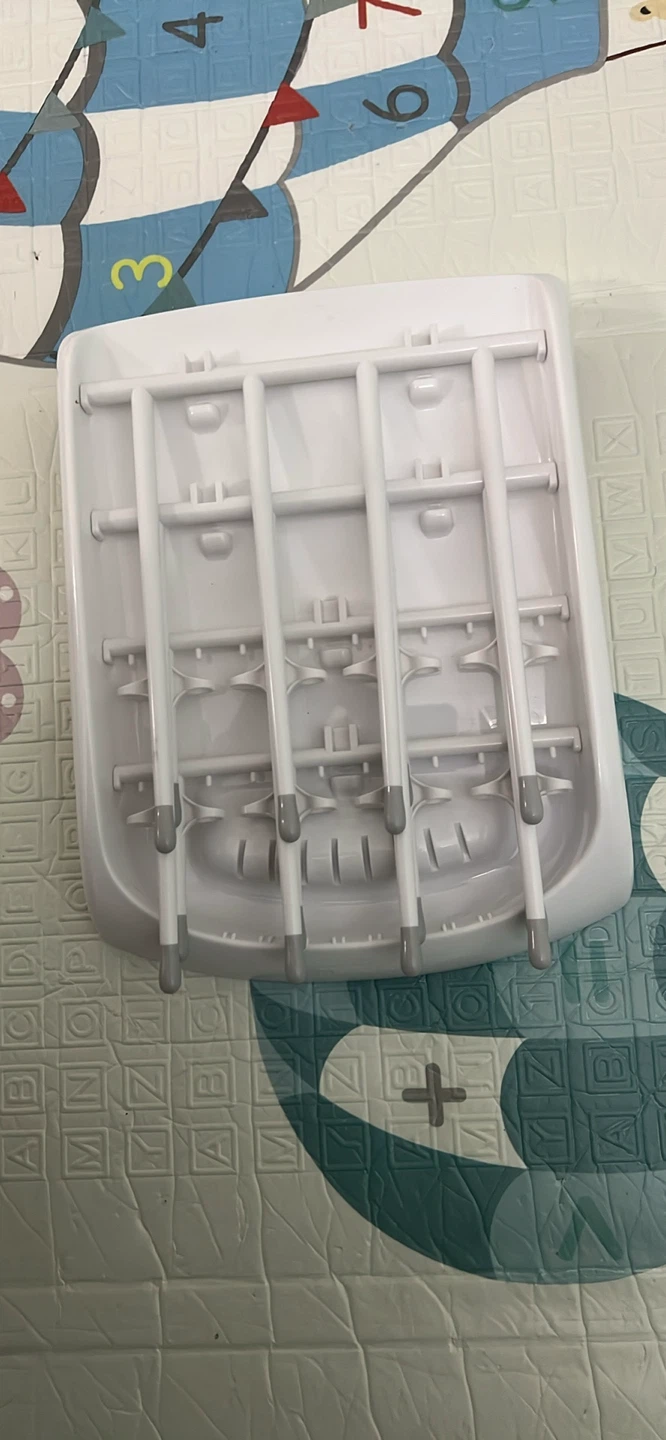 White Baby Bottle Drying Rack - photo 3