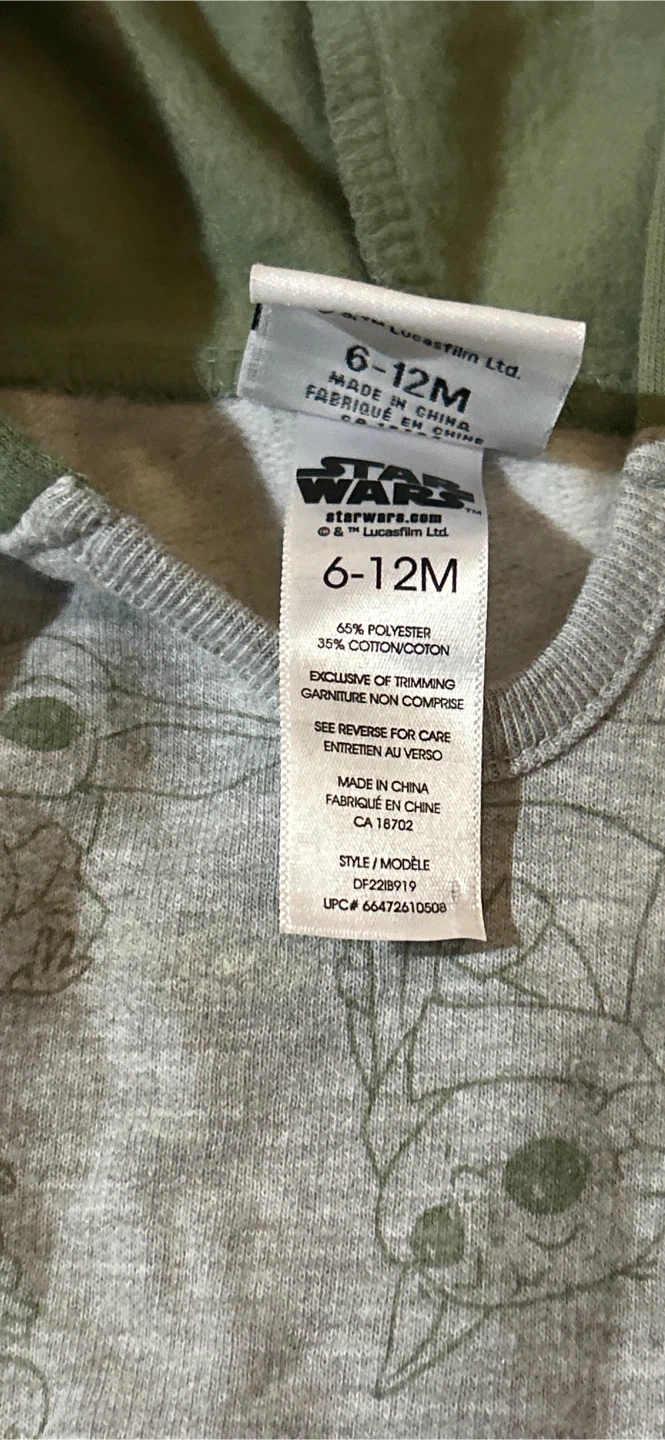 Star Wars Yoda Romper with Crochet Hat - photo 3
