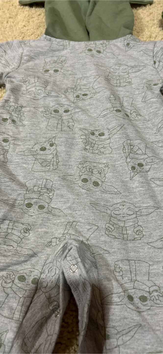 Star Wars Yoda Romper with Crochet Hat - photo 5