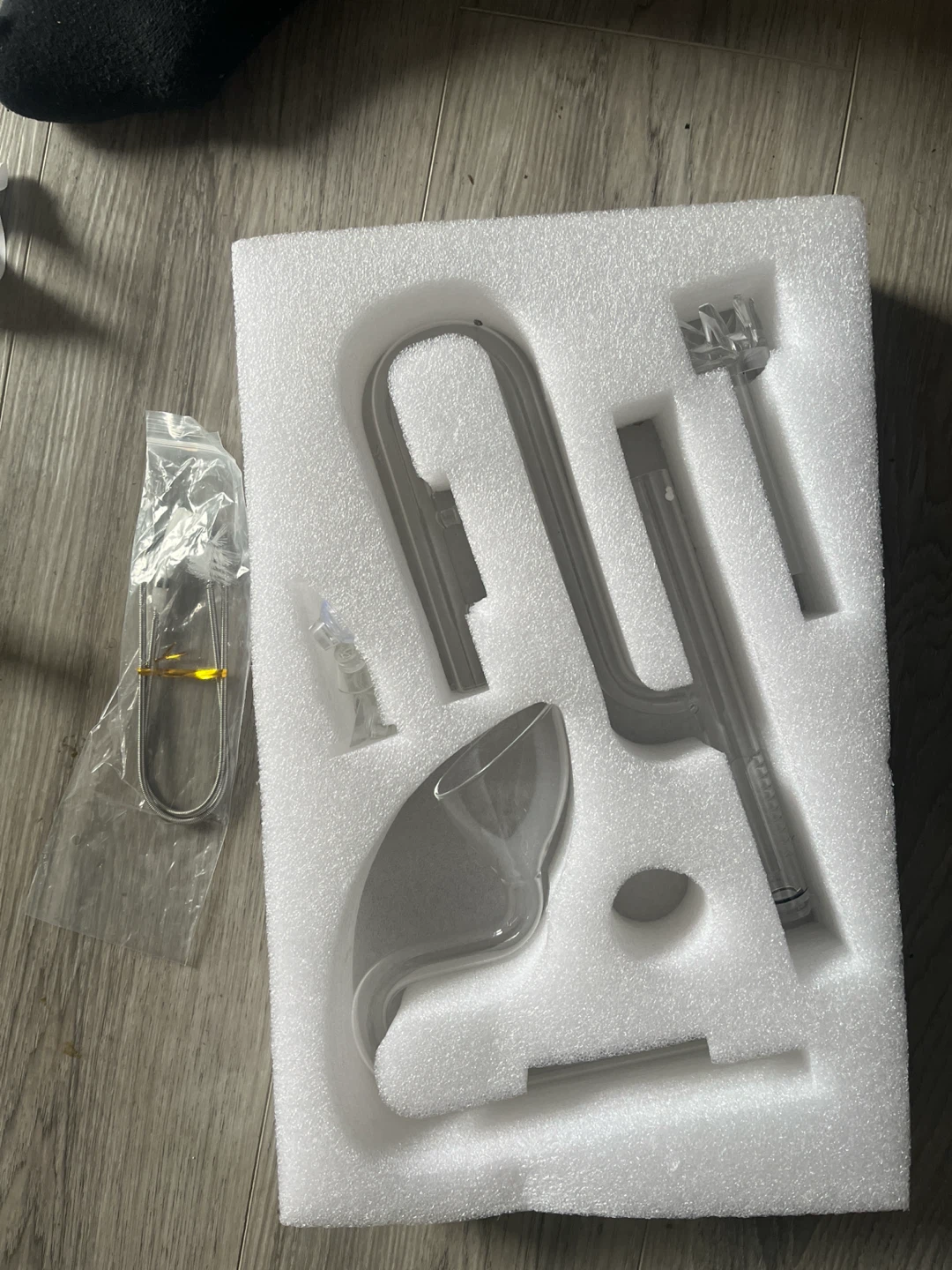 Glass Aquarium Lily Pipe Set
