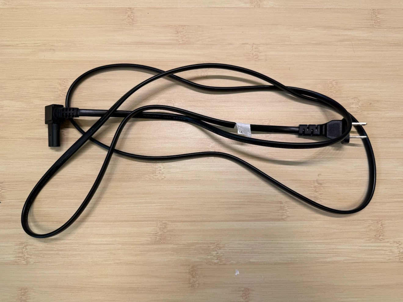Volex 2-Prong Right-Angle Power Cable