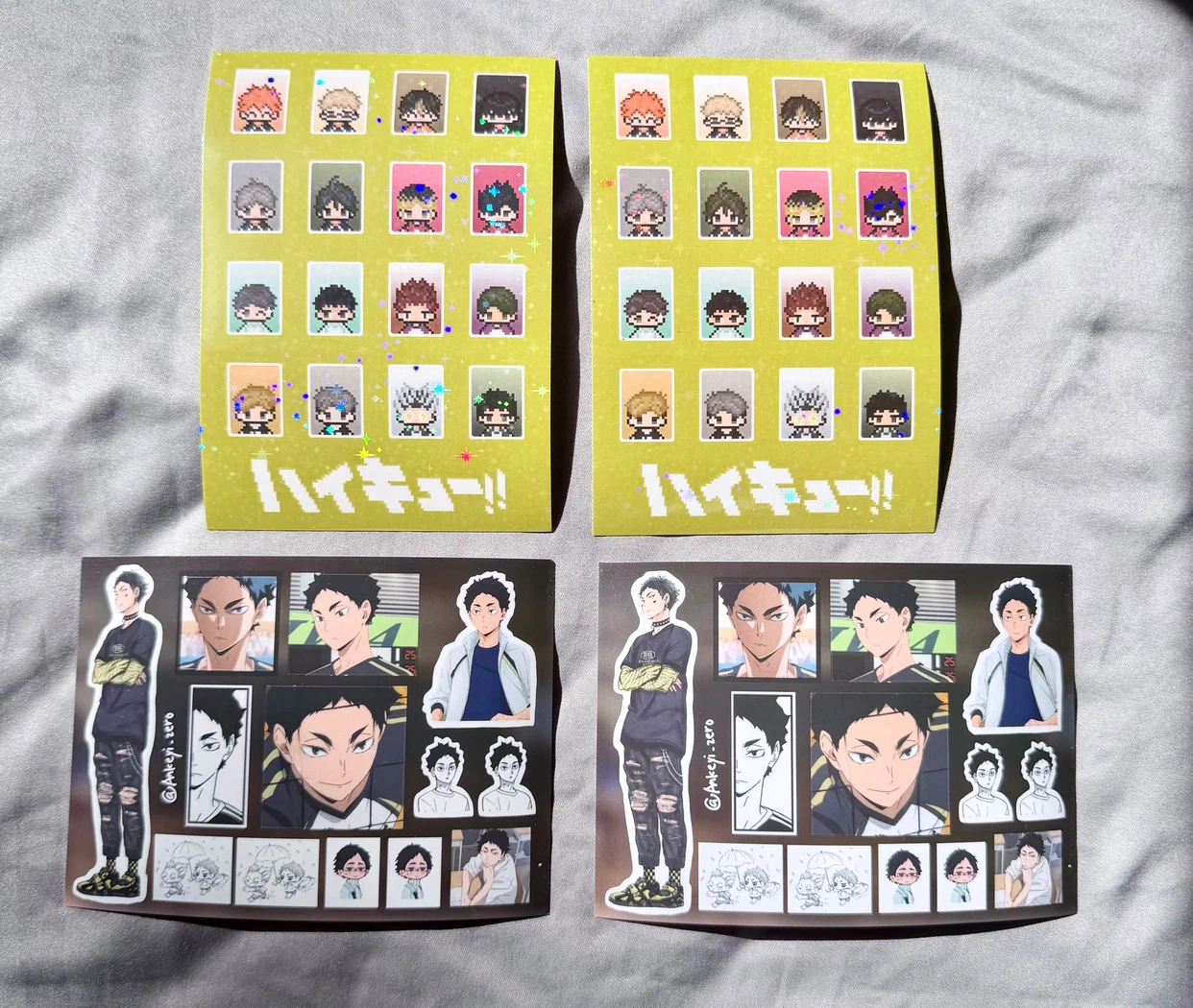 Anime Sticker Sheets (pick your favorite) - photo 2