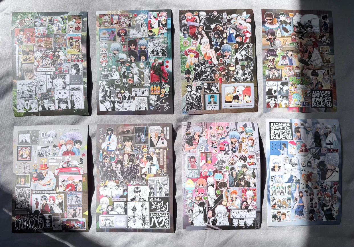 Anime Sticker Sheets (pick your favorite) - photo 5