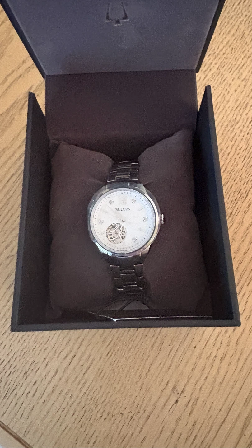 Bulova Women's Open Heart Stainless Steel Watch - photo 2