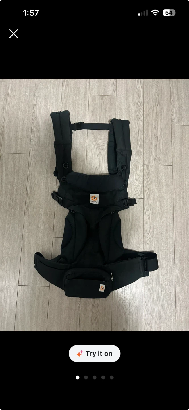 Ergobaby Omni Classic Baby Carrier Pure Black