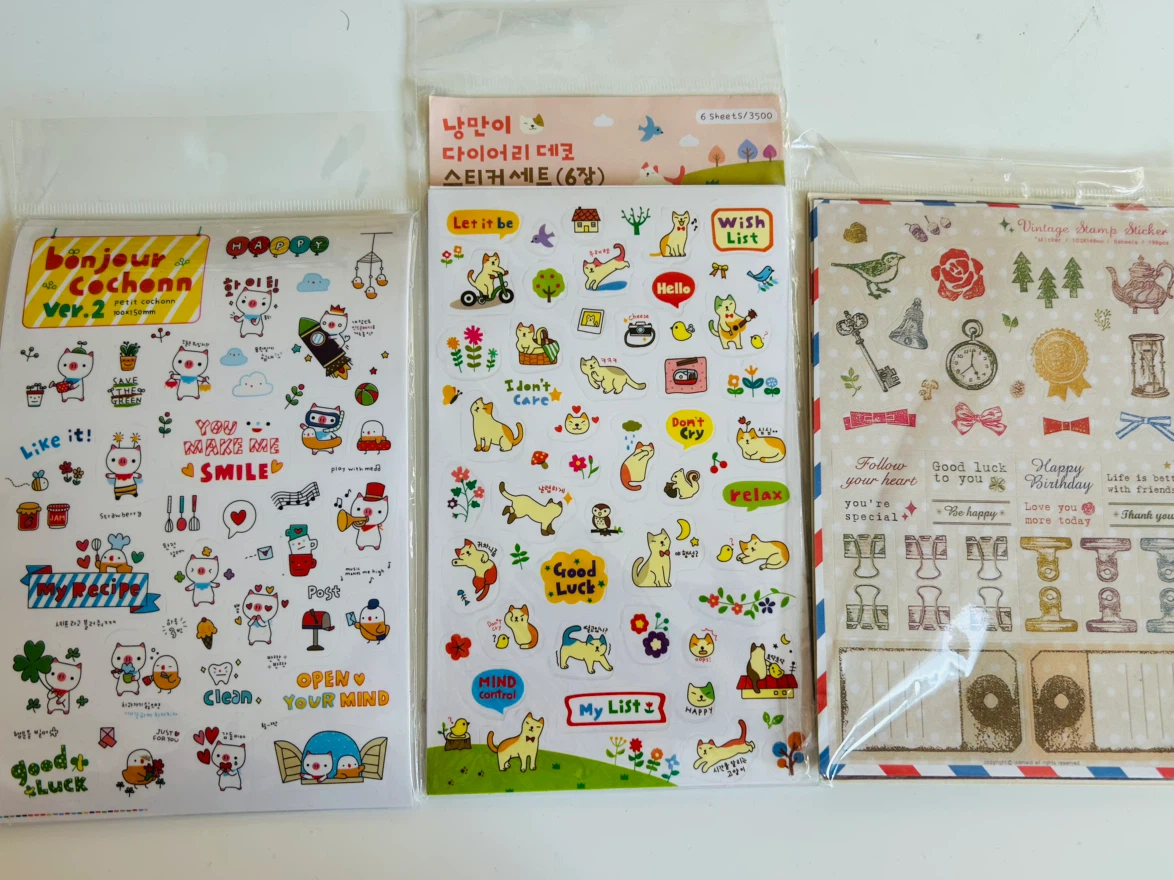 Korean style Stikers