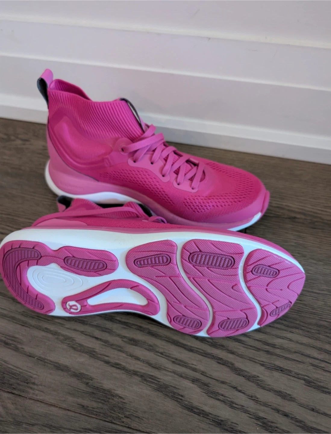 Lululemon Chargefeel Workout Mid Sneakers Pink US 8 - photo 3