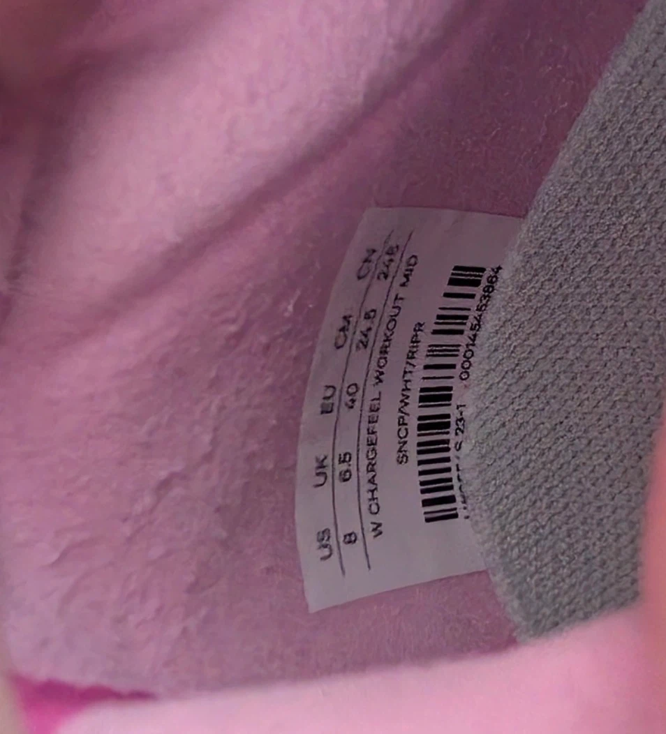Lululemon Chargefeel Workout Mid Sneakers Pink US 8 - photo 4
