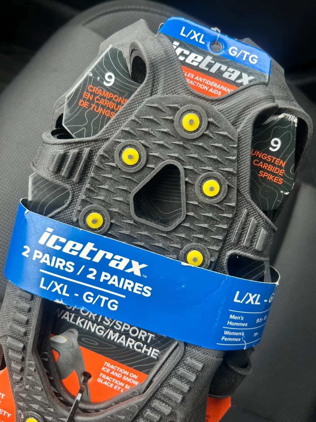 NEW Icetrax Ice Cleats L/XL (2 Pairs) - photo 3