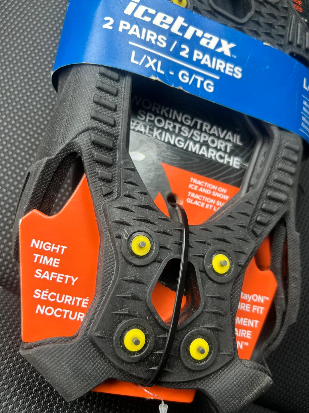 NEW Icetrax Ice Cleats L/XL (2 Pairs) - photo 4